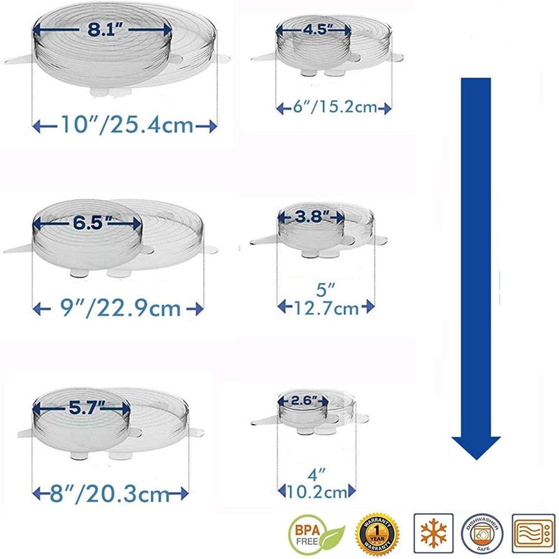 Kit Tampa de Silicone