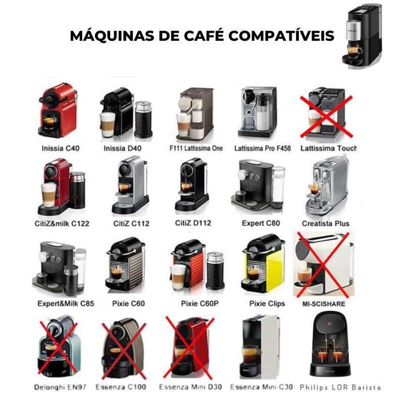 Cápsulas de Café Nespresso Reutilizável