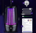 Lâmpada Recarregável Repelente de Insetos ShockWave, Bateria Recarregável, Repelente Inseto, Elétrico, Tecnologia, Luz  