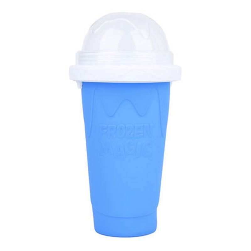 copo azul congelamento, copo azul smoothies, copo freezer azul mágico, copo mágico freezer azul