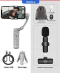 estabilizador gimbal para celulares, gimbal, estabilizador, axnen, estabilizador gimbal, acessórios