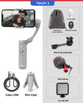 estabilizador gimbal para celulares, gimbal, estabilizador, axnen, estabilizador gimbal, acessórios