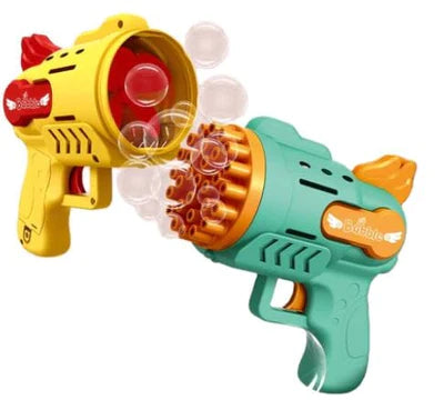 Armas de brinquedo 3 em 1, criador de bolhas, brinquedo realista