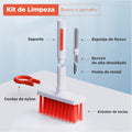 kit de limpeza multifuncional 5 em 1, kit de limpeza, kit de limpeza de teclados, limpeza de celular, limpeza de fone, kit multifuncional, kit 5 em 1